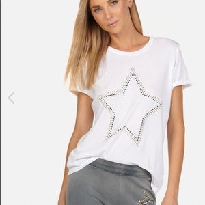 Lauren Moshi Edda stud star tee